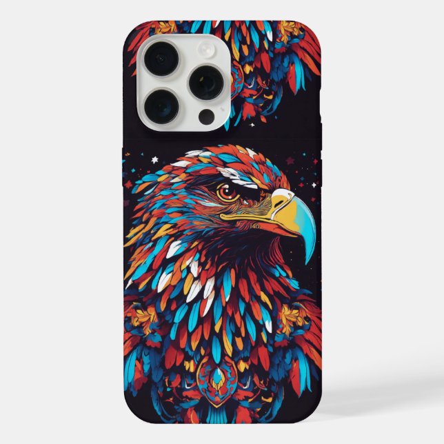 Glorious american eagle iPhone case (Back)