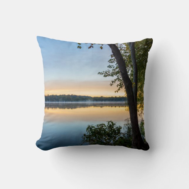 Glorious Autumn Morning Cushion (Front)