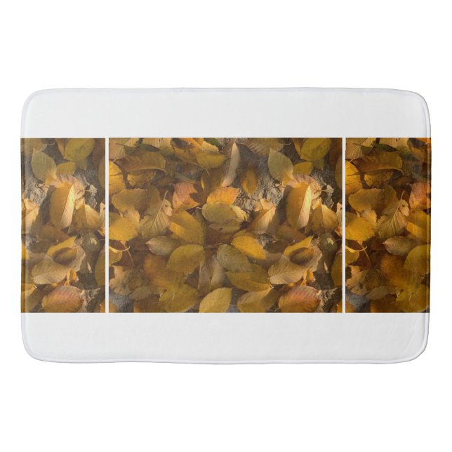 Glorious Autumn on a Bath Mat (1) (Front)