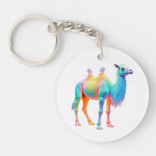 Glorious Camel Art Key Ring