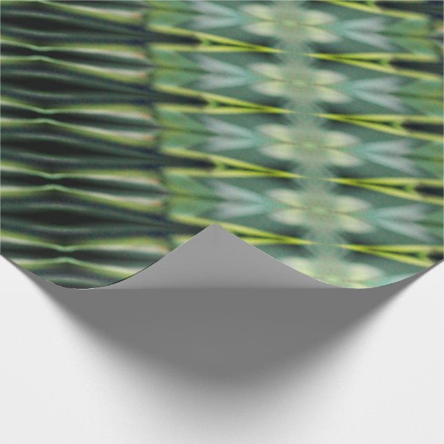 Glorious Everyday Green Patterned Wrapping Paper (Corner)