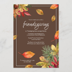 Glorious Fall Invitation