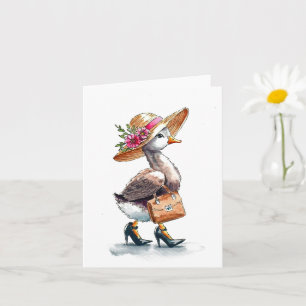 Glorious Goose Greetings Card
