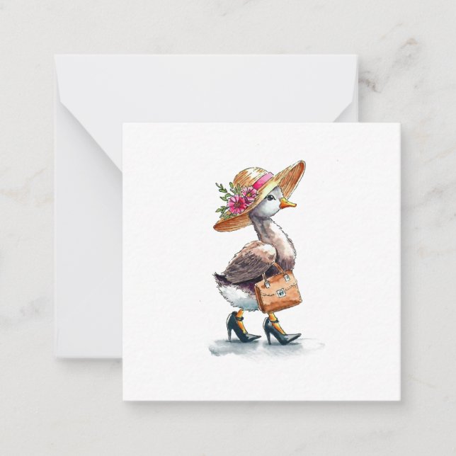 Glorious Goose Postcard Style (Front)