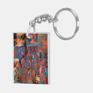 Glorious Nudes!! Acrylic Keychain