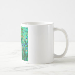 Glorious Peacock Feathers Coffee Mug