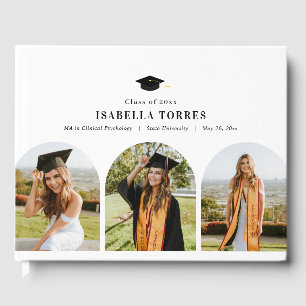 Glorious Peak Graduation Party Guest Book