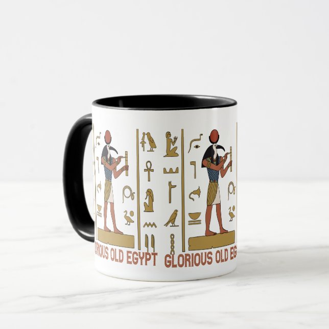 Glorious Pharaonic old Egypt Mug (Front Left)