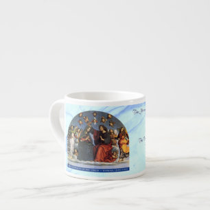 Glorious Rosary Mysteries Item #5: Coronation Espresso Cup