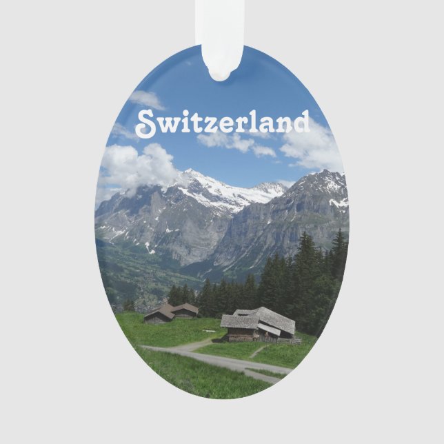 Glorious Switzerland Ornament (Front)