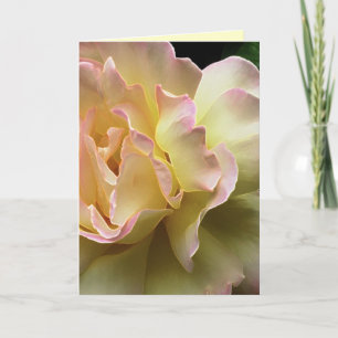 Glorious Yellow Rose Easter Card