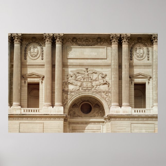 Glory distributing crowns, from the colonnade poster (Front)