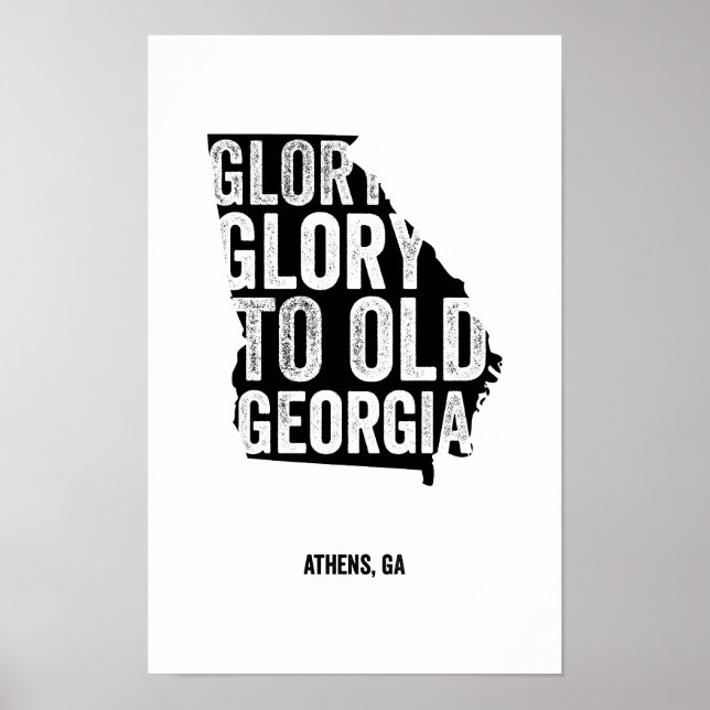Glory Glory (Black) Poster (Front)