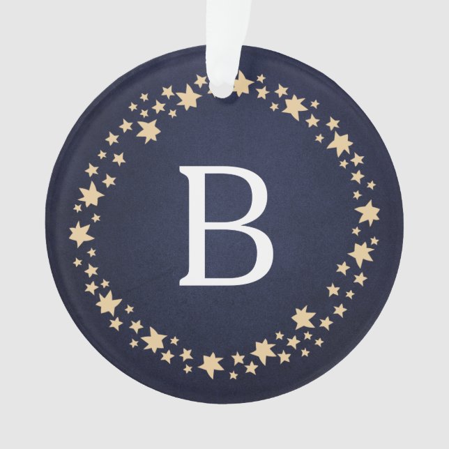 Glory Monogram Ornament (Front)