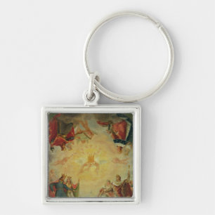 Glory of St. Genevieve Key Ring