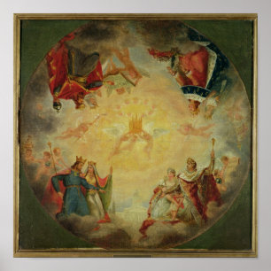 Glory of St. Genevieve Poster