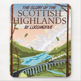 Glory of the Scottish Highlands Mouse Pad