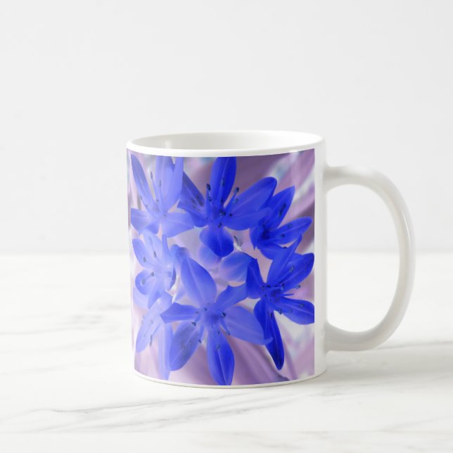 Glory Of The Snow Shocking Blue Mug (Right)