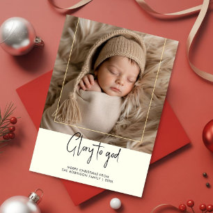 Glory to God 3 FamilyFaith Inspired Christmas Card