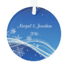 Glory to God Blue Skies Personalised Ornament