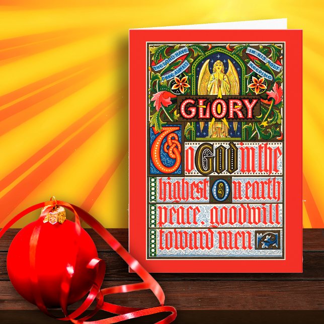 Glory to God in the Highest... Holiday Card (Creator Uploaded)