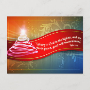 Glory to God Postcard