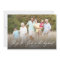 Glory To God Script Religious Christmas Photo Card