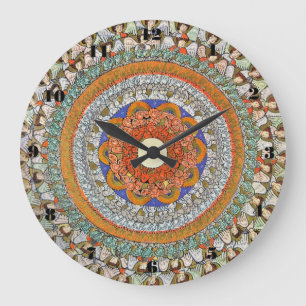 glory to hildegard of bingen large clock