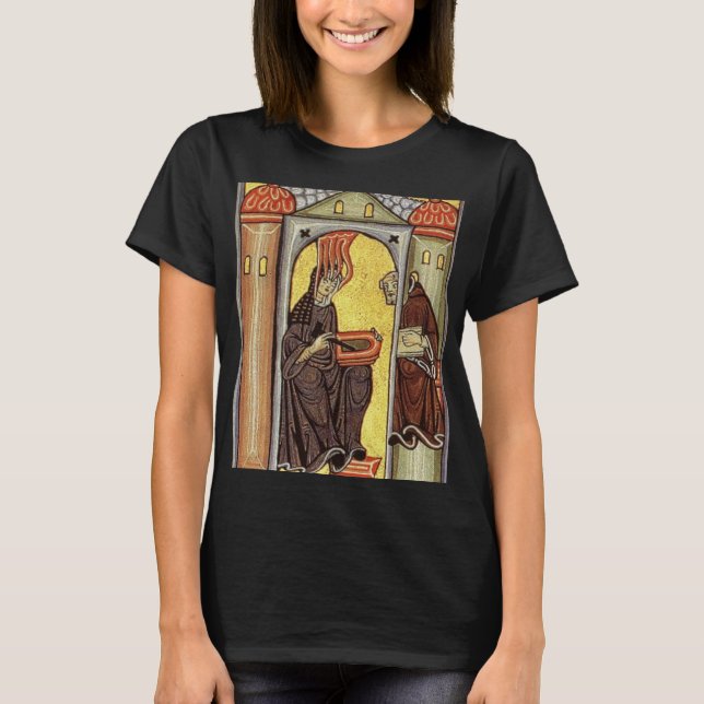 glory to hildegard of bingen T-Shirt (Front)