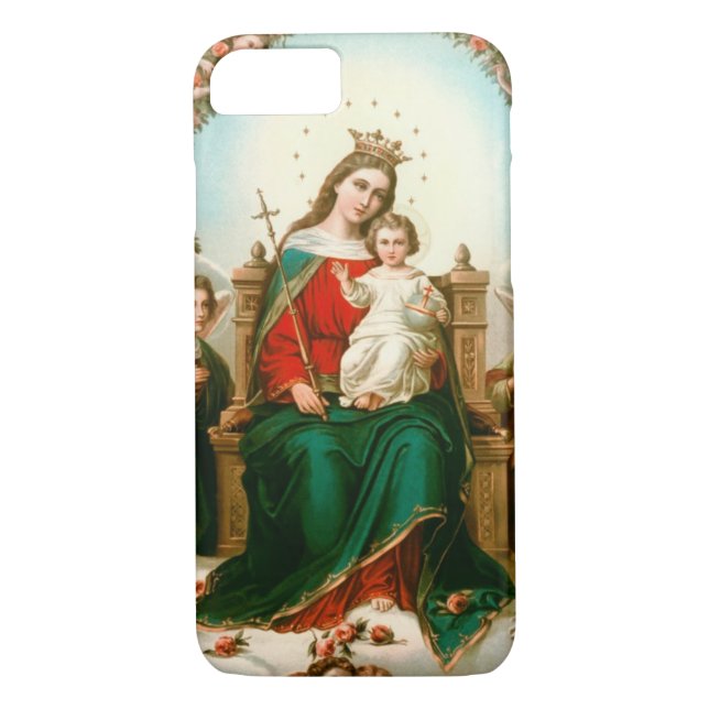 glory to jesus and mary Case-Mate iPhone case (Back)