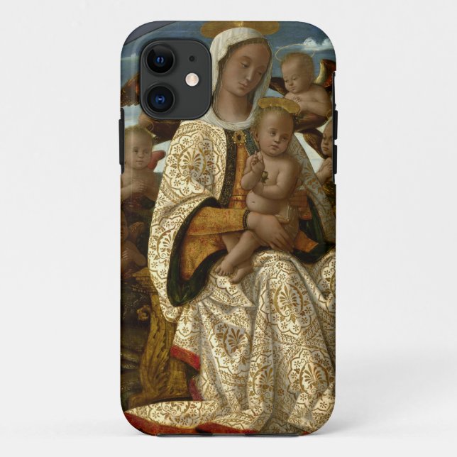 GLORY TO JESUS AND MARY Case-Mate iPhone CASE (Back)
