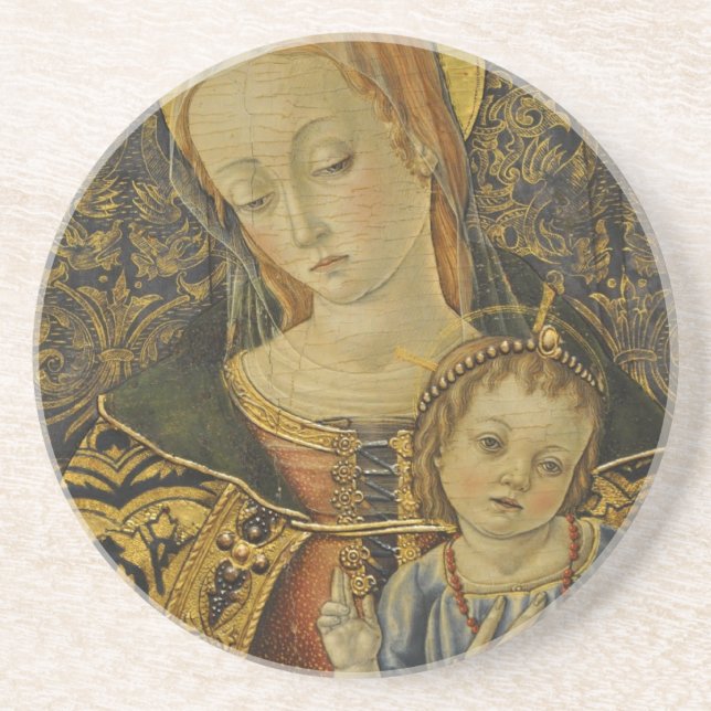 GLORY TO JESUS AND MARY COASTER (Front)