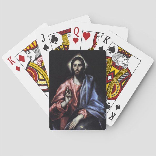GLORY TO JESUS CHRIST PLAYING CARDS (Back)