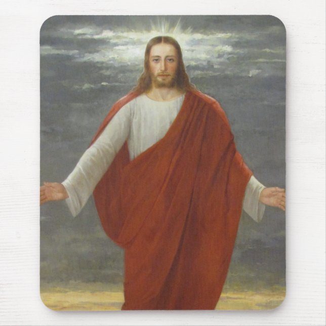 GLORY TO JESUS MOUSE PAD (Front)