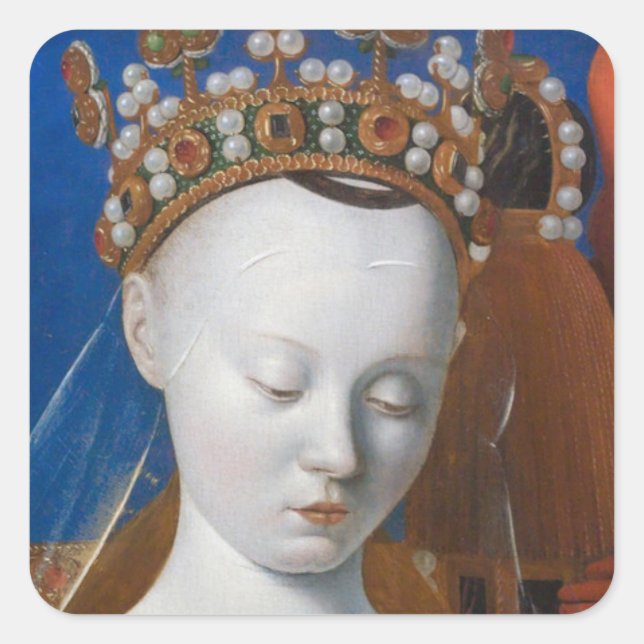Glory to Mary Square Sticker (Front)