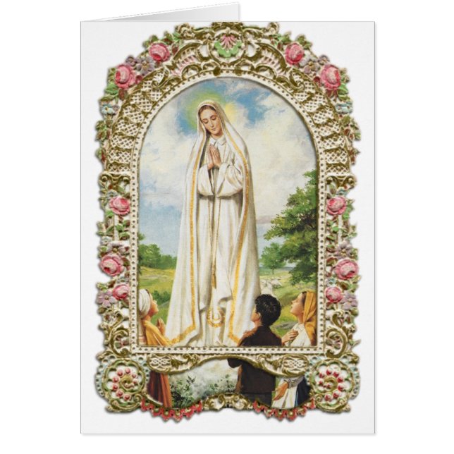 glory to our lady of fatima (Front)