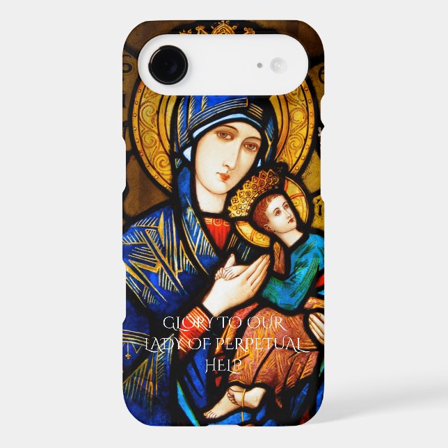 glory to our lady of perpetual help Case-Mate iPhone case (Back)