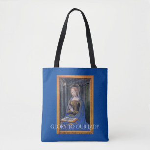 glory to our lady tote bag