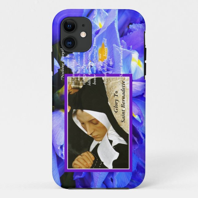 Glory To Saint Bernadette Case-Mate iPhone Case (Back)