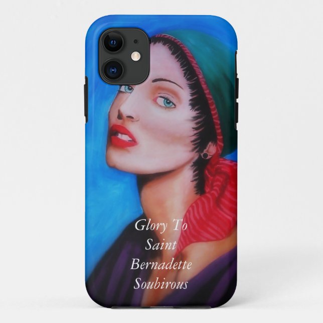 Glory To Saint Bernadette Case-Mate iPhone Case (Back)