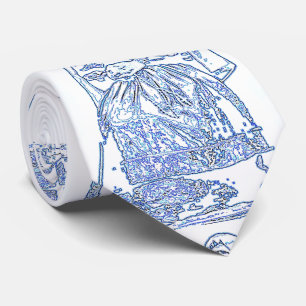 Glory to Saint Bernadette Tie