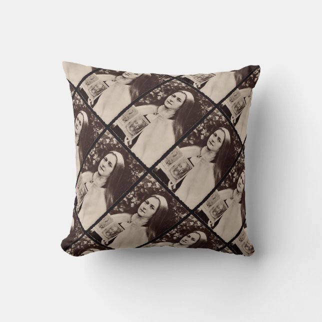 Glory To Saint Therese Cushion (Front)