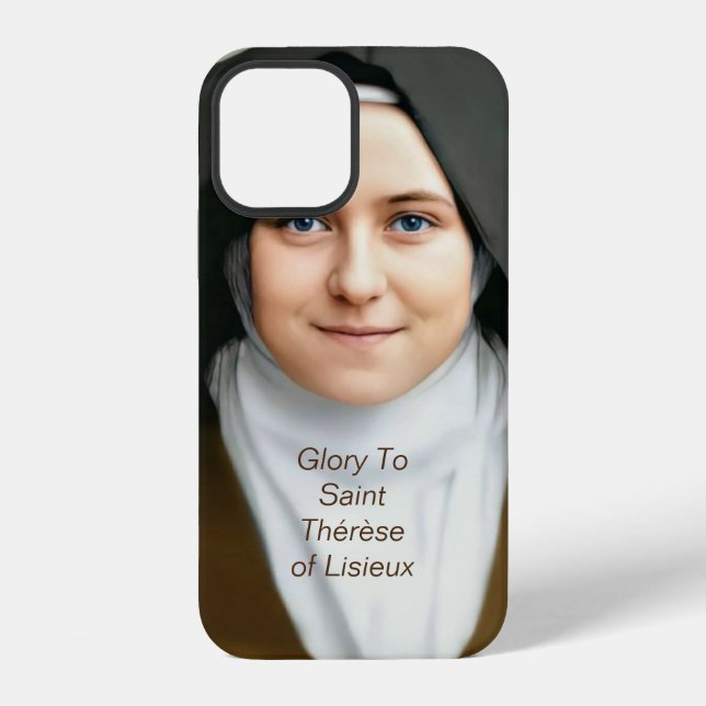 glory to saint therese iPhone case (Back)