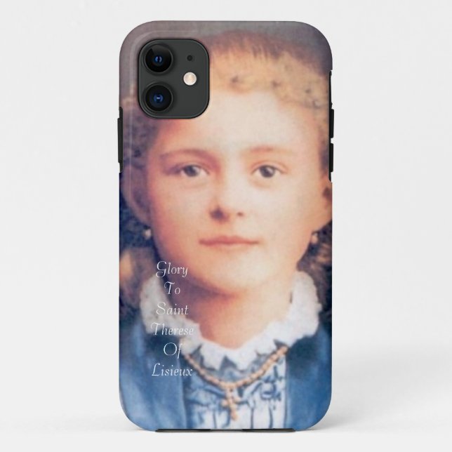 Glory To Saint Therese Of Lisieux Case-Mate iPhone Case (Back)