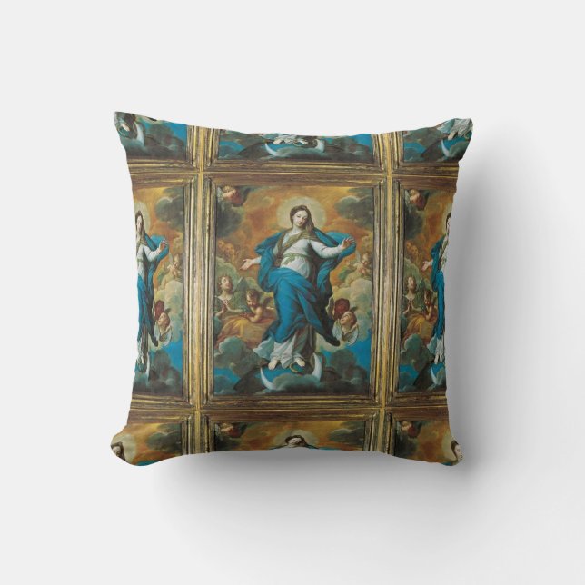 Glory to the Annunciation Cushion (Front)