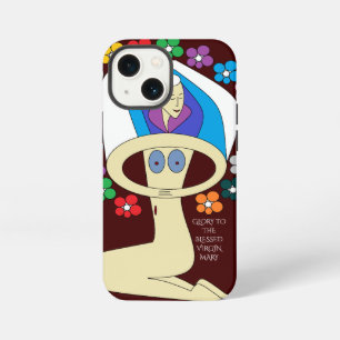 GLORY TO THE BLESSED VIRGIN MARY iPhone 13 MINI CASE