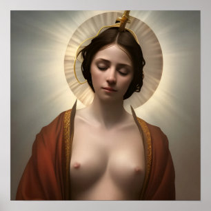 Glory To The Divine Breast of Mary   Poster