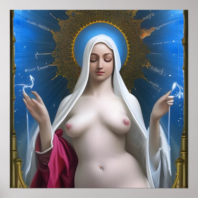 Glory To The Divine Breast of Mary   Poster (Front)