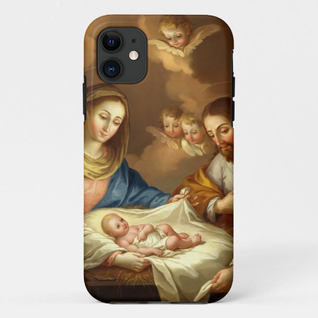 GLORY TO THE HOLY FAMILY Case-Mate iPhone CASE (Back)