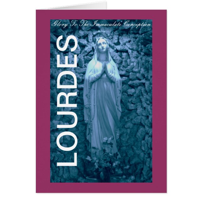 GLORY TO THE IMMACULATE CONCEPTION (Front)